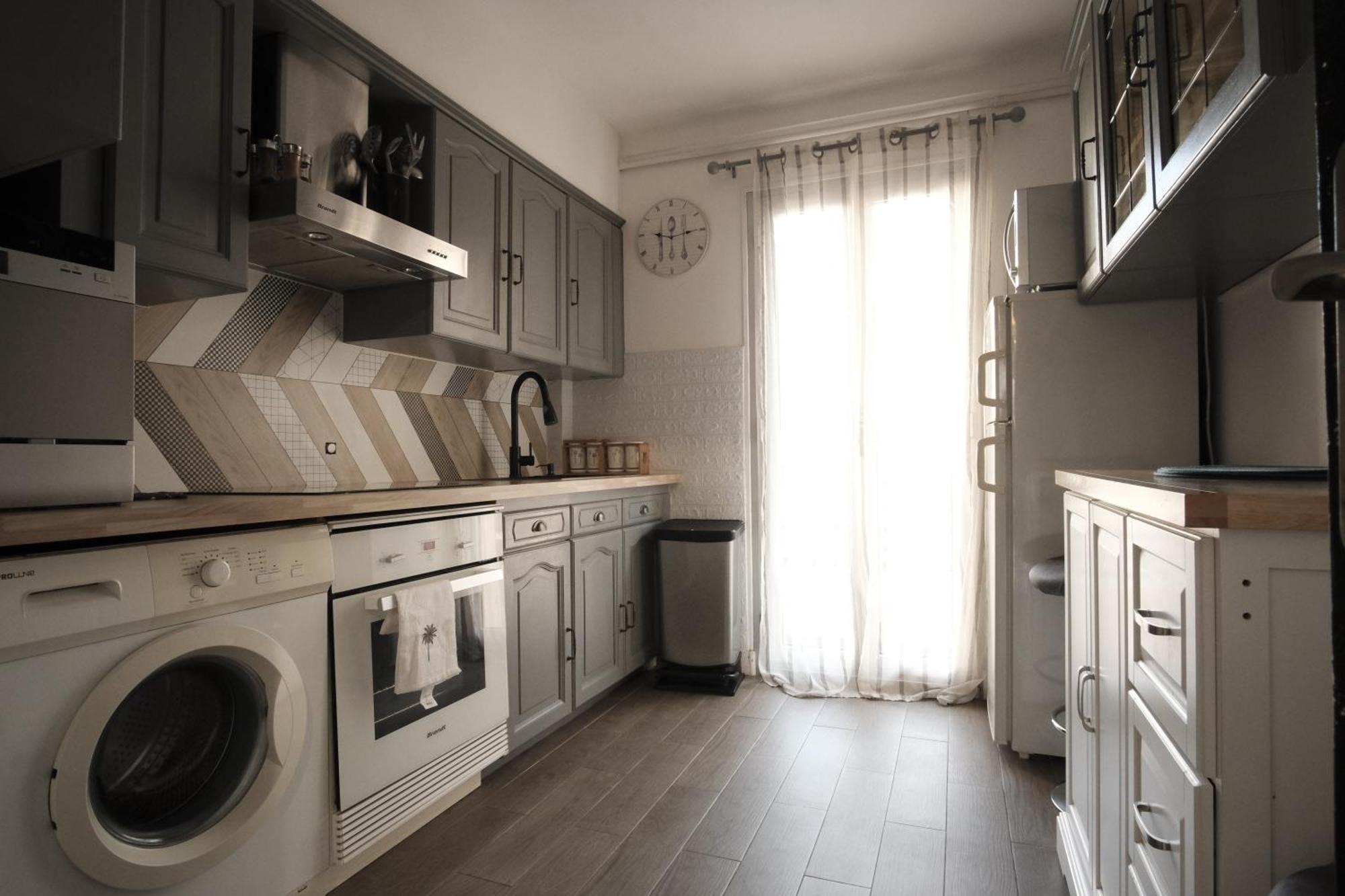Charming Ac 2-Bedroom Apartment Antibes City Center Family, Couples Friendly Kültér fotó